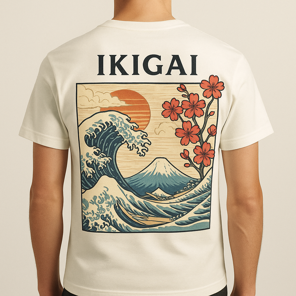 Premium Organic Ikigai Shirt