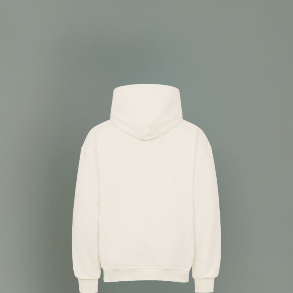 Premium Oversized Hoodie in Natural Raw | Sustainable Fashion with Character
